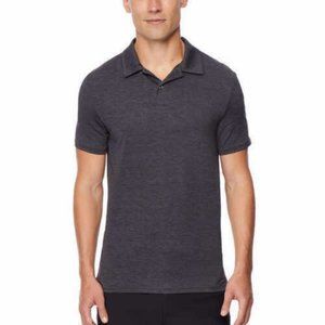 32 Degrees Cool Mens Ultra Lux Polo Heather Grey M